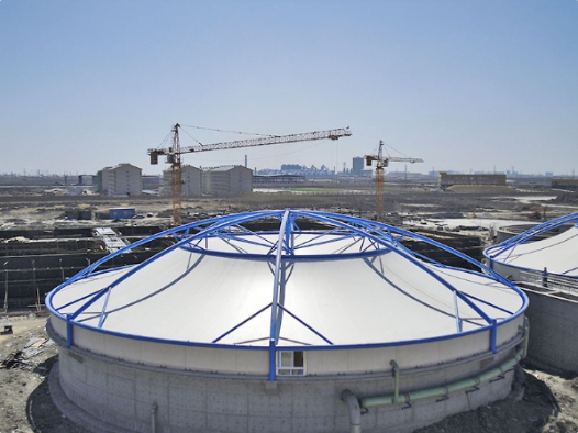 来宾市污水池加盖膜结构建造 - 价格